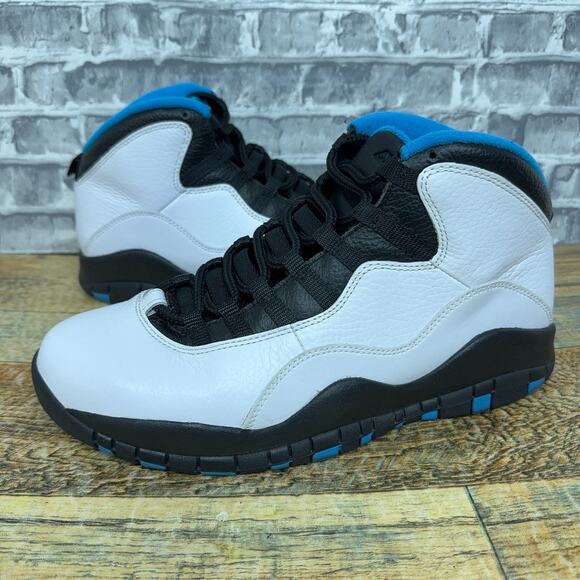Nike Air Jordan 10 X Retro Powder Blue Black 2014 310805-106 Mens Size 8.5 Rare - Picture 1 of 11